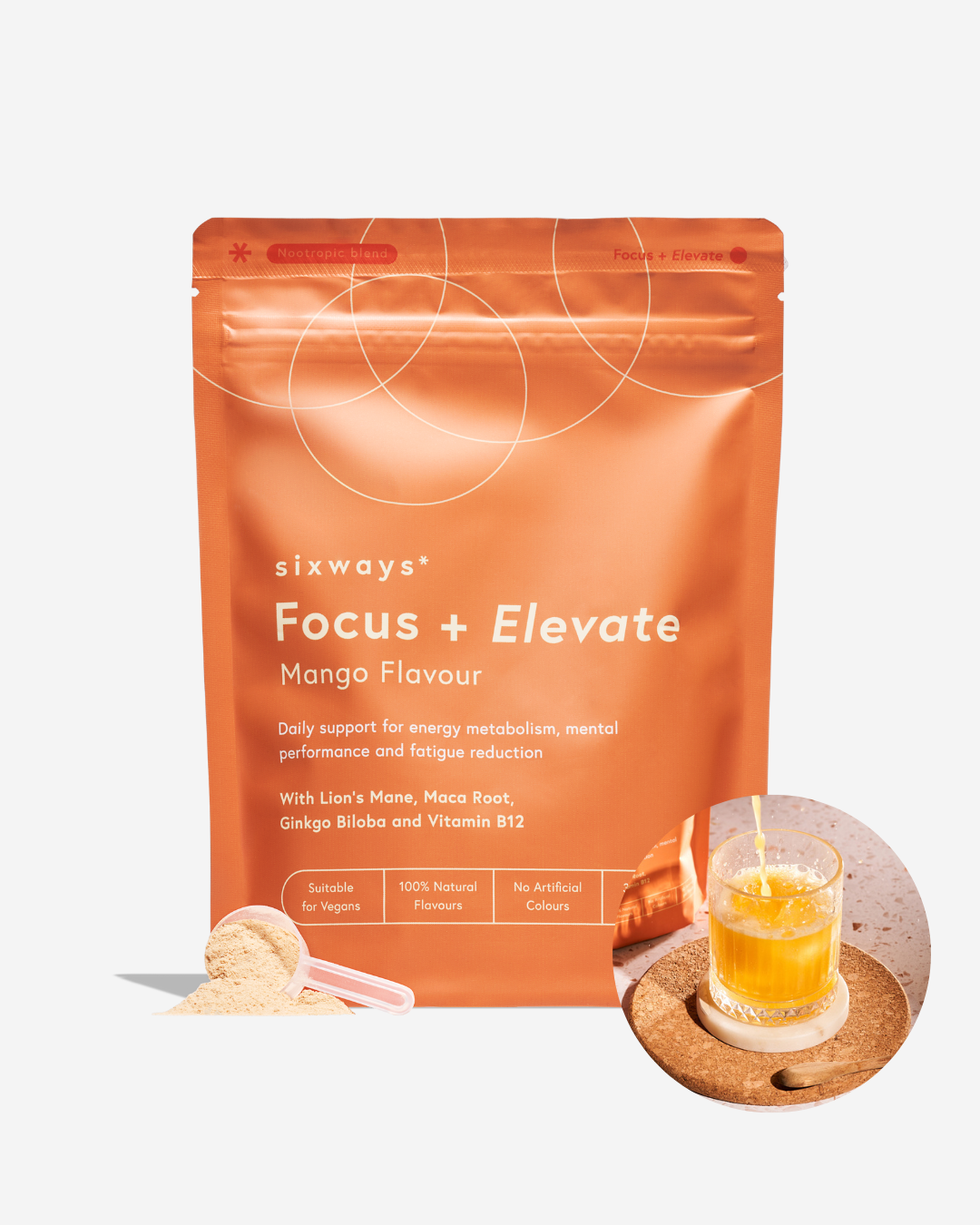 Focus - Lion's Mane Mushroom Blend – Sixways.co