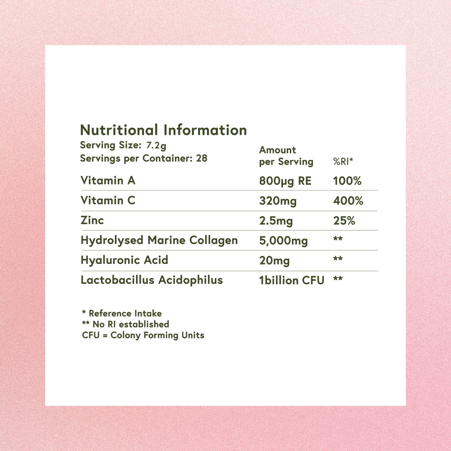 Wild Marine Collagen Powder